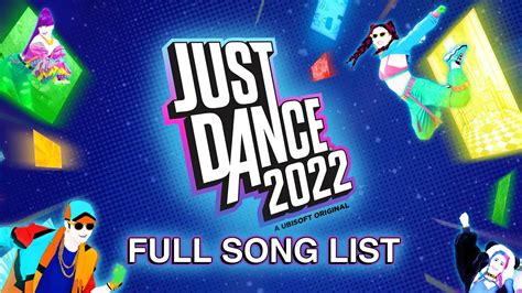 Todas Las Canciones De Just Dance 2022 Oficial Youtube