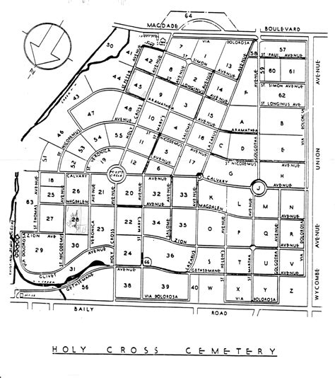 Cemetery Location Maps