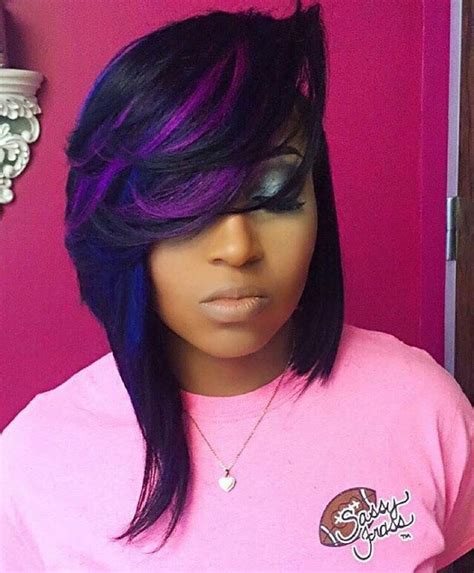 10 Spectacular Bob Hairstyles With Weave And Color