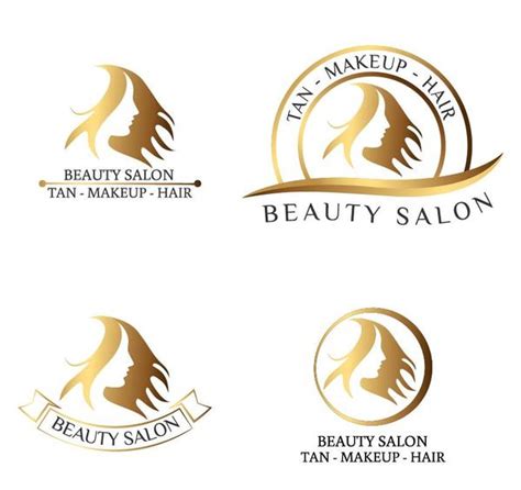 beauty salon logo beauty salon logo template vector free download letters logo premade