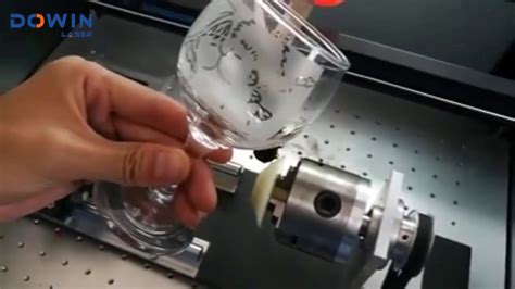 How To Engrave Glass Cup Wine Glass Bottle By Laser Engraving Machine For Sale Youtube