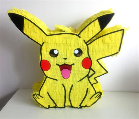 Pikachu Pinata / Pokemon Isnpired / Pokemon piñata / / Pokemon | Etsy