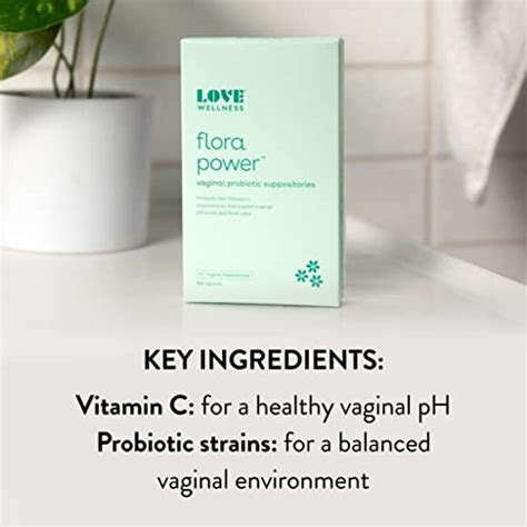 love wellness vaginal probiotic suppositories flora power vaginal suppository with fast