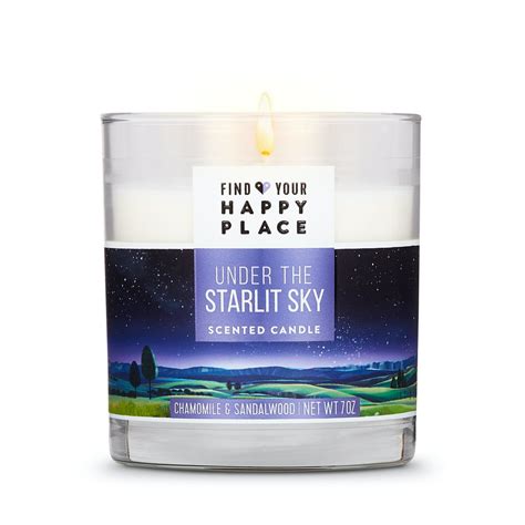 Find Your Happy Place Scented Candle For Room Filling Fragrance Under