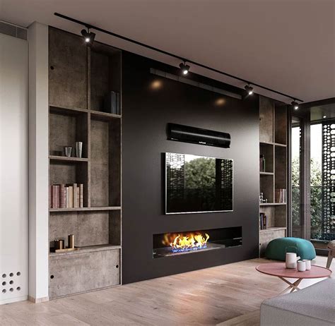 Aquí están las salas de estar de algunas de las personalidades más famosas del momento, como reese witherspoon (una rubia muy legal), rachel bilson (jumper) y la modelo brasileña gisele bündchen, entre otros. Decoración de CHIMENEAS en salones【7 Ideas acojedoras】