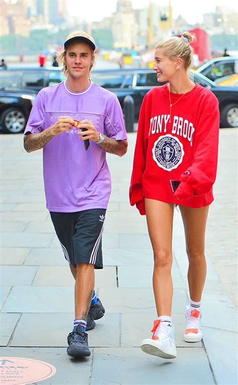 Justin bieber and hailey baldwin looked to be in good spirits on monday as they visited an office building in beverly hills. Everything Hailey Baldwin Has Said About Her Justin Bieber ...