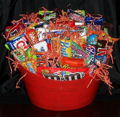 38 fun and thoughtful birthday gift ideas that are all under $20. $71 plus tax & delivery Lg.Candy Snack gift basket | Snack ...