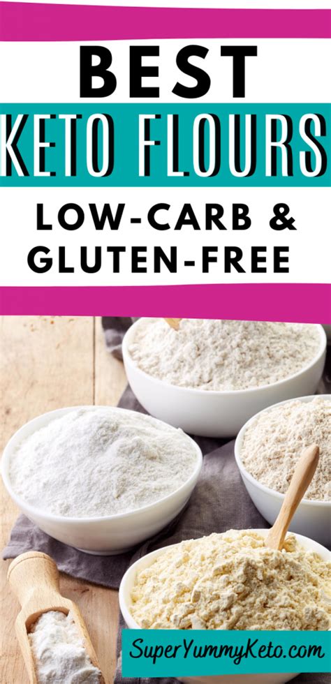 Best Keto Flour Gluten Free Keto Flour Substitutes Super Yummy Keto