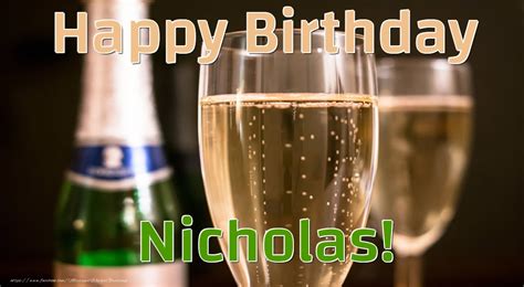 Nicholas Greetings Cards For Birthday