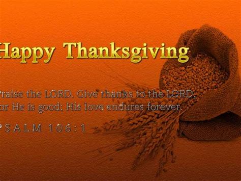 Happy Thanksgiving Psalm 100 Verse 4 Copper