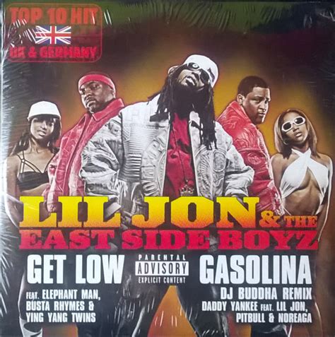 Lil Jon And The East Side Boyz Get Low Gasolina 2005 Cardsleeve