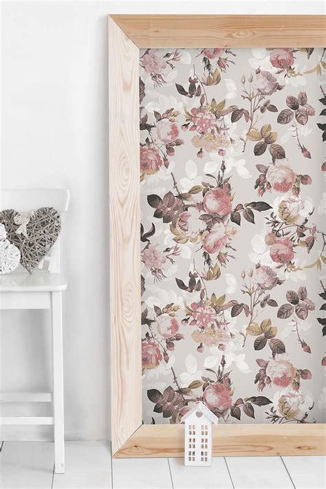 Wir bieten stellen für auszubildende studenten trainees und mehr. Klebefolie - Vintage Blumen-Muster mit Rosen ...