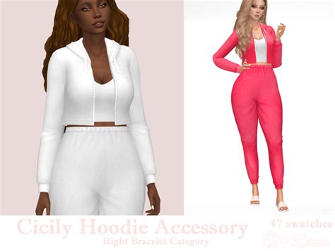Dissia Cicily Hoodie Accessory 47 Swatches Base Game
