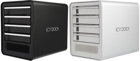 Icy dock icy cube usb 3.0 4 bay hdd enclosure prices & availability us: ICY DOCK ICYCube Quad Bay 2.5" & 3.5" SATA External HDD ...