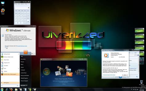 My Windows 7 Desktop By Ulverizzed On Deviantart