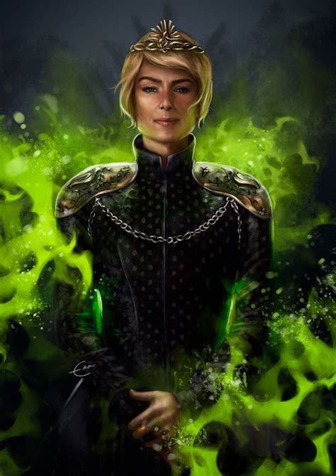 Artstation Queen Cersei Edson Custodio Queen Cersei Lannister Art