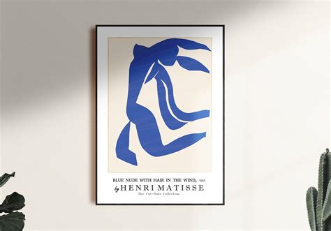Henri Matisse Blue Nude Cut Out Collection Bauhaus Wall Etsy UK