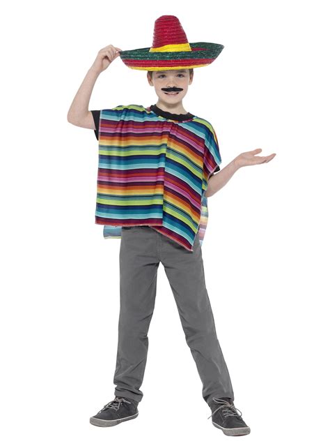 Kids Mexican Costume Instant Kit