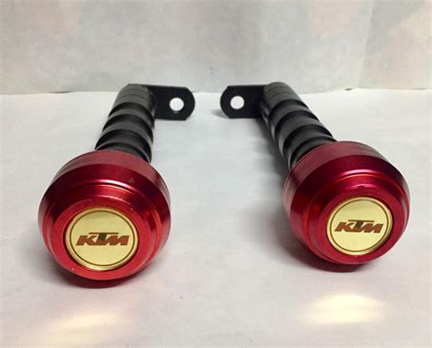While, the pricing for the model will be same as the electric orange variant. Frame Slider Bike Crash Protector for KTM Duke All Model ...