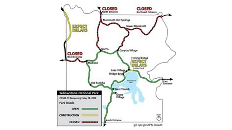 Yellowstone Will Begin First Phase Of Reopening On May 18 Local News 8
