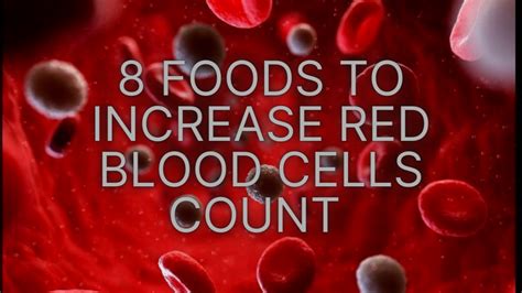 8 Foods To Increase Red Blood Cells Count