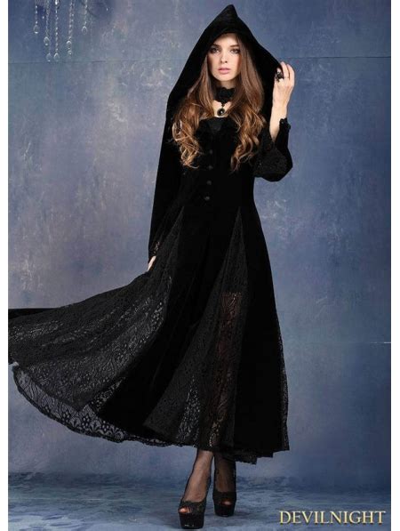 Black Long Sleeves Gothic Vampire Dress Uk