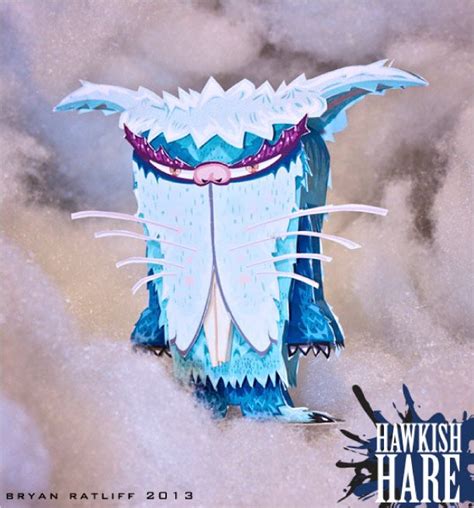 Hawkish Hare de Chemical9 | Paper-Toy.fr | Halloween paper crafts ...