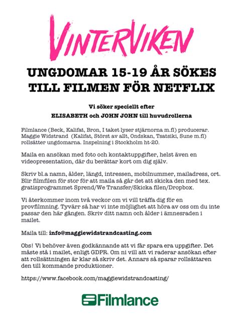 De två ungdomarna är uppvuxna i samma stad, men lever ändå ljusår från varandra; Ungdomar sökes till Netflix-filmen "Vinterviken 2021 ...