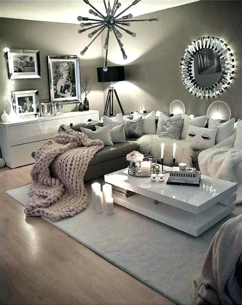 Modern Glam Living Room Cozy Grey Living Room Modern Grey Living