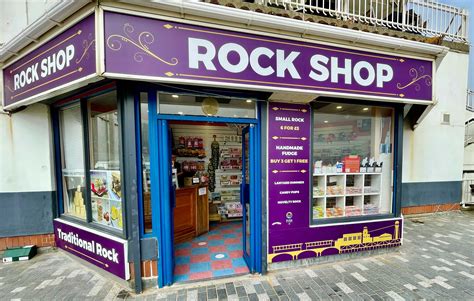 The Bournemouth Pier Rock Shop • Rock Sticks And Lollies • Bournemouth
