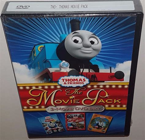 Thomas The Tank Engine And Friends 3 Movie Pack New Sealed R1 Dvd Boxset