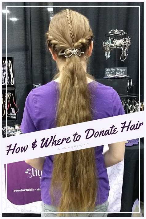 How To Donate Your Hair To Charity