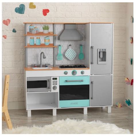 Read reviews and buy kidkraft boho bungalow play kitchen at target. KidKraft Gourmet Chef Play Kitchen with EZ Kraft Assembly ...
