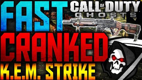 Cod Ghosts Fast Cranked Kem Strike W Maverick Dlc Gun Cod