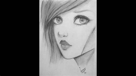 Since these drawings are for girls, you do not have to worry about boring or uninteresting pictures getting in the way of what you really want to draw. Drawing girl portrait - رسم بورتريه لفتاه - YouTube