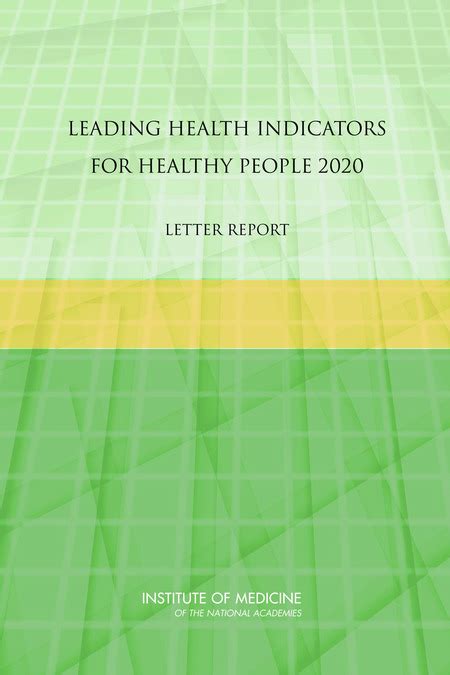 Leading Health Indicators for Healthy People 2020: Letter ...
