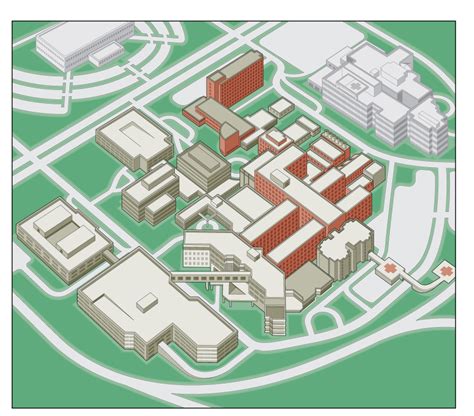 3d Hospital Campus Map