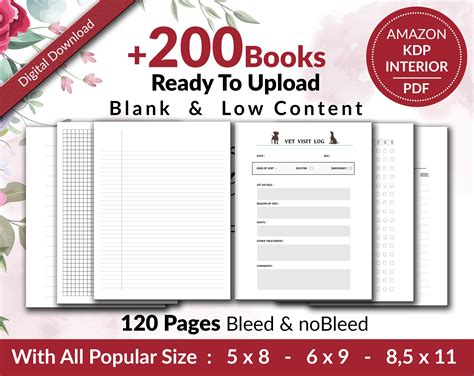 amazon kdp journal template