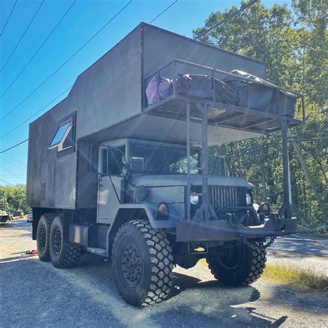 Awesome 1977 M35a2 Deuce X A Half 6x6 Expedition Truck The War Machine