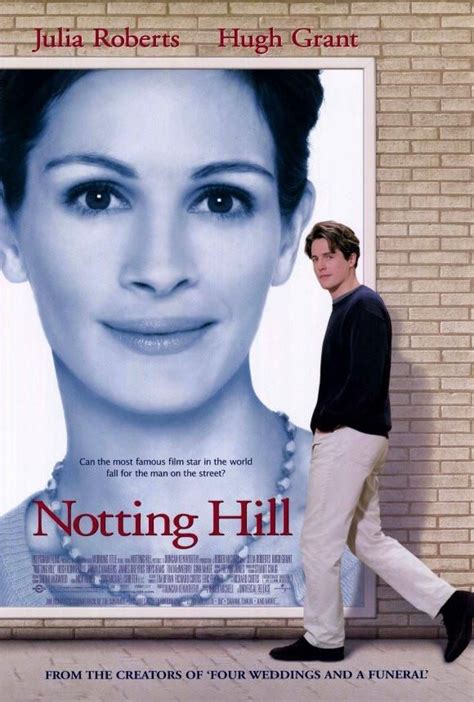 Notting Hill 27x40 Movie Poster 1998 Comedy Movies Romantic Comedy Movies Notting Hill Movie