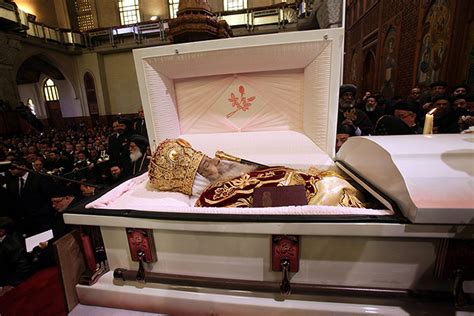 The Funeral Of Pope Shenouda Iii In Pictures
