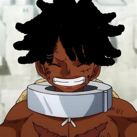 Black Luffy In 2023 Black Anime Guy Black Anime Characters Dreads Black Cartoon Characters