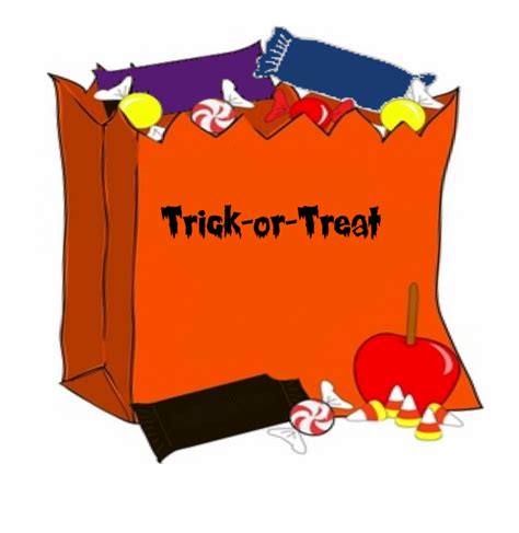 Trick Or Treat Bag Clipart Halloween Candy Clip Clip Art Library