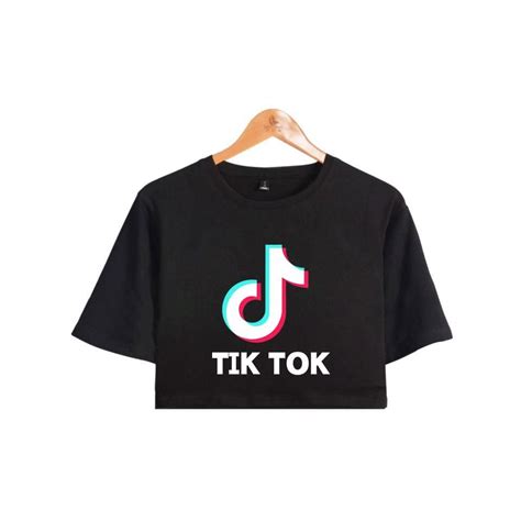 Tiktok Croptop Cropped Tshirt Cute Lazy Outfits Belly Shirts Cute