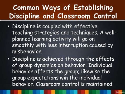 Discipline Techniques For Preschool Classroom