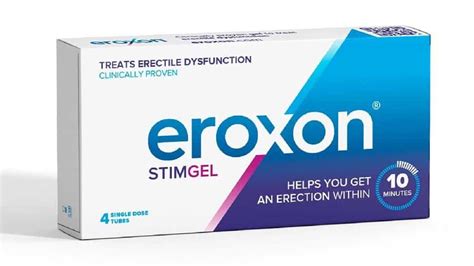 Eroxon New Erectile Dysfunction Gel Ok From Fda