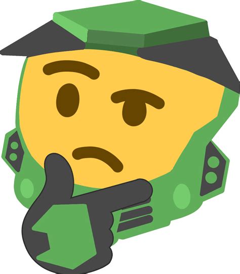 Download High Quality Thinking Emoji Transparent Green Transparent Png