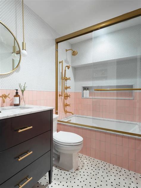 10 On Trend Pink Bathrooms Hgtv