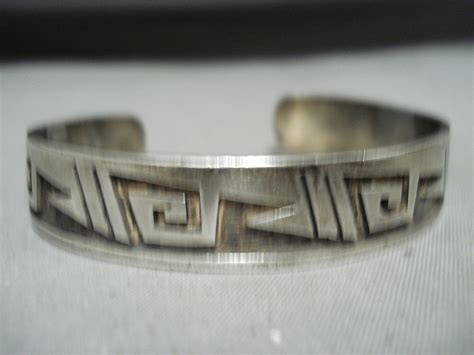 Terry Wadsworth Magnificent Vintage Native American Hopi Sterling Silv
