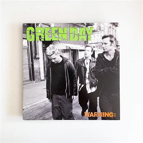 Green Day Warning Album Cover